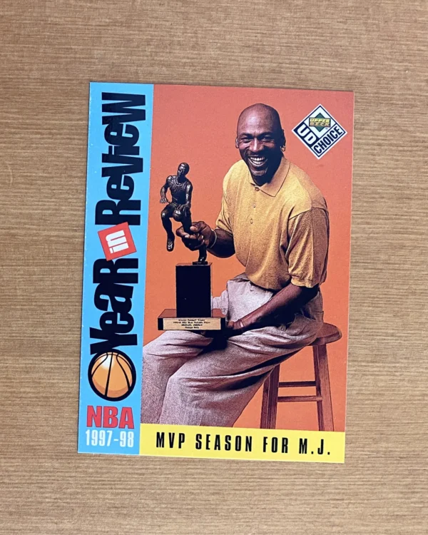 1998-99 UD Choice - Michael Jordan - Year in Review #196