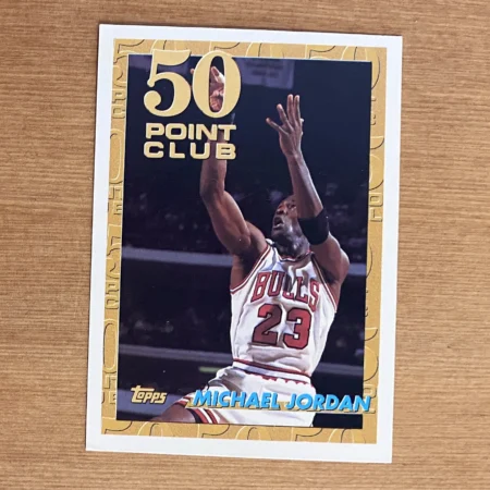 1993-94 Topps - Michael Jordan - 50 Point Club #64